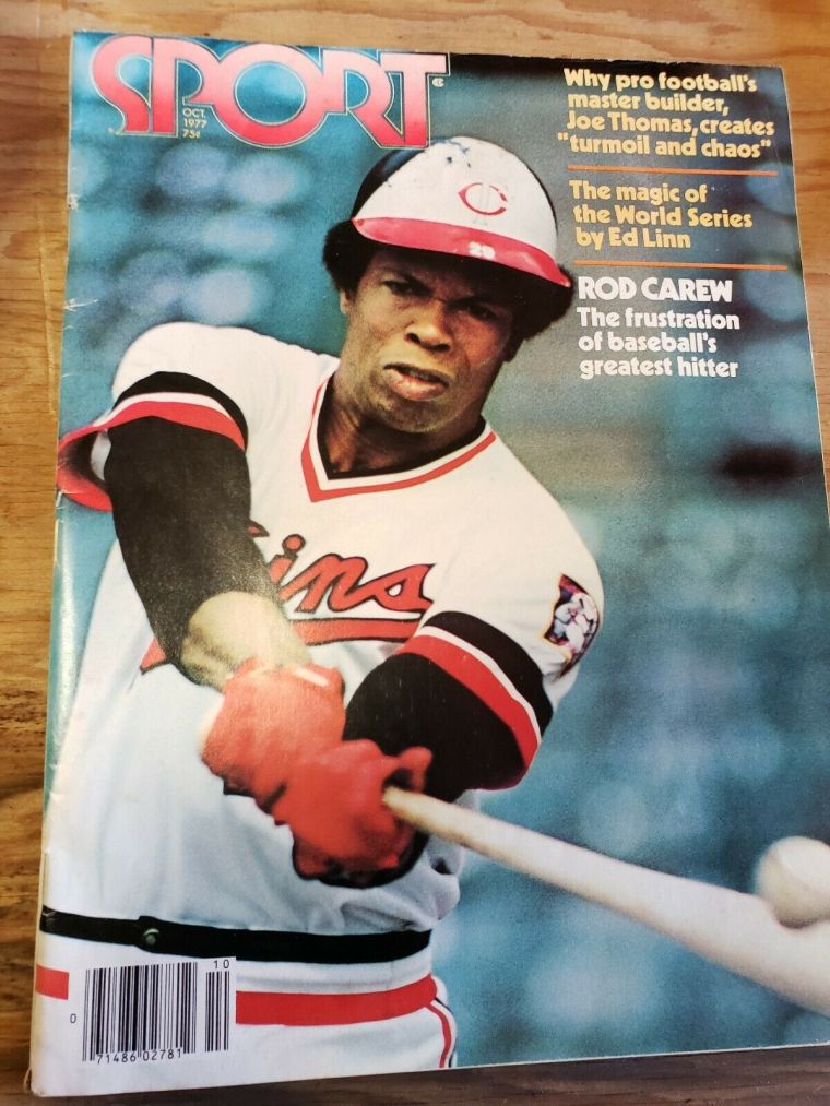 Minnesota Twins Rod Carew MLB BASEBALL 1978 Sports Illustrated Magazine!